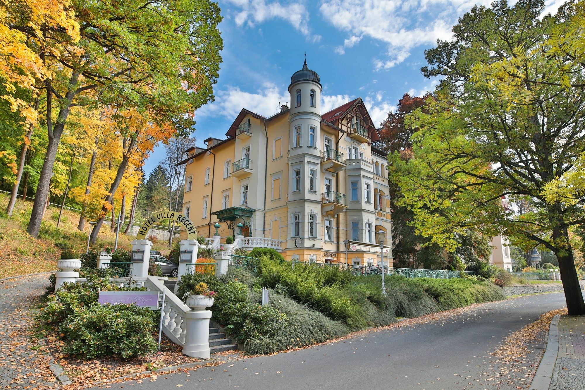 Villa Regent Spa & Wellness Mariánské Lázně Exteriör bild
